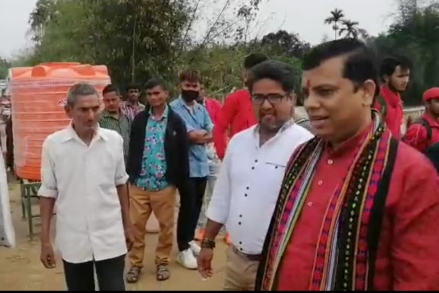 ভগবাননগর মেলা পরিদর্শনে টিংকু